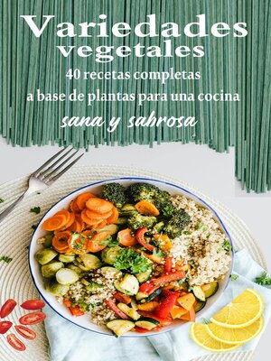 cover image of Variedades vegetales